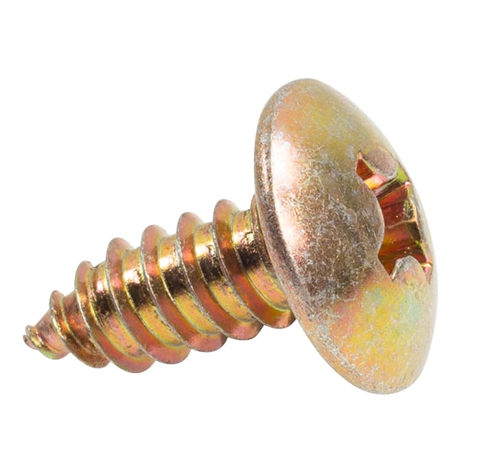 50 PK | Phillips Truss Head License Plate Screw M6.3-1.81 X 15mm - Image 4