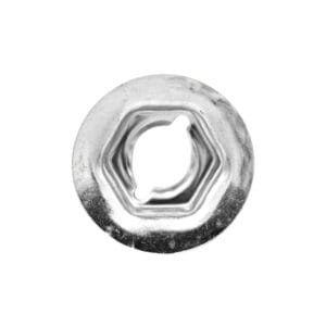 200 PK | Thread Cutting Nut - 1/4 in. Stud, 11/16 in. Washer Diameter