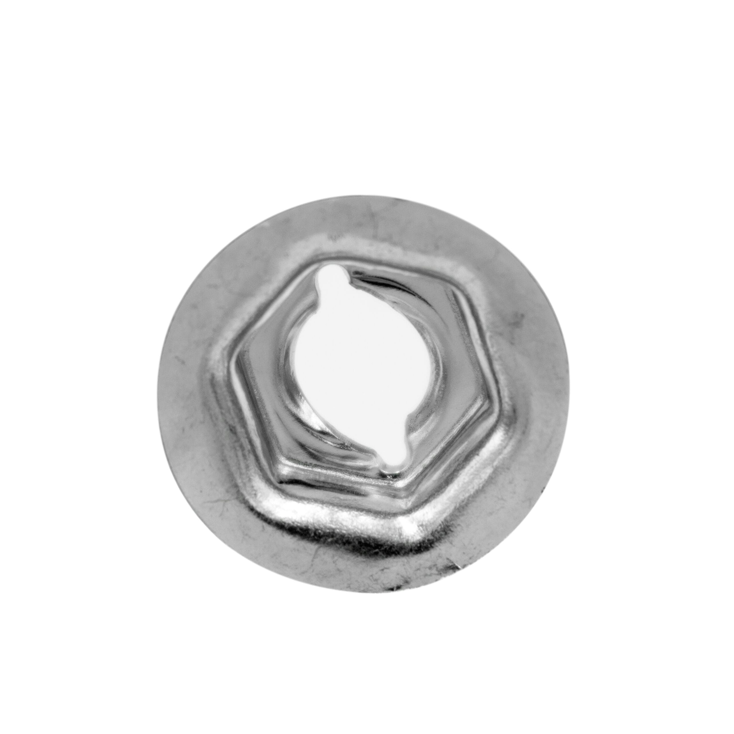 200 PK | Thread Cutting Nut - 1/4 in. Stud, 11/16 in. Washer Diameter - Image 2