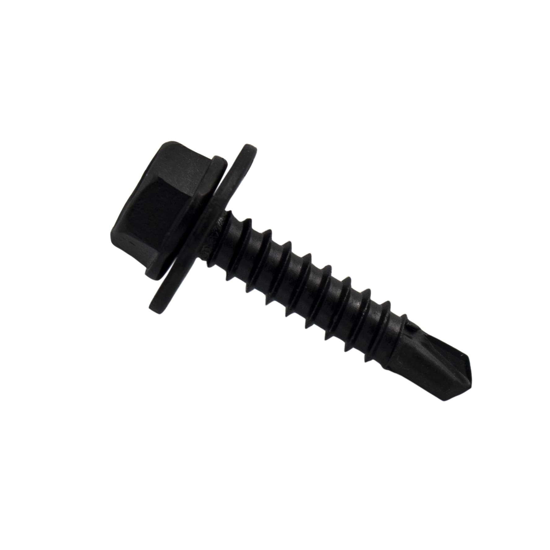 50 PK | Hex Head SEMS TEKS Tap Screw M4.2-1.41 x 20 mm - Image 2