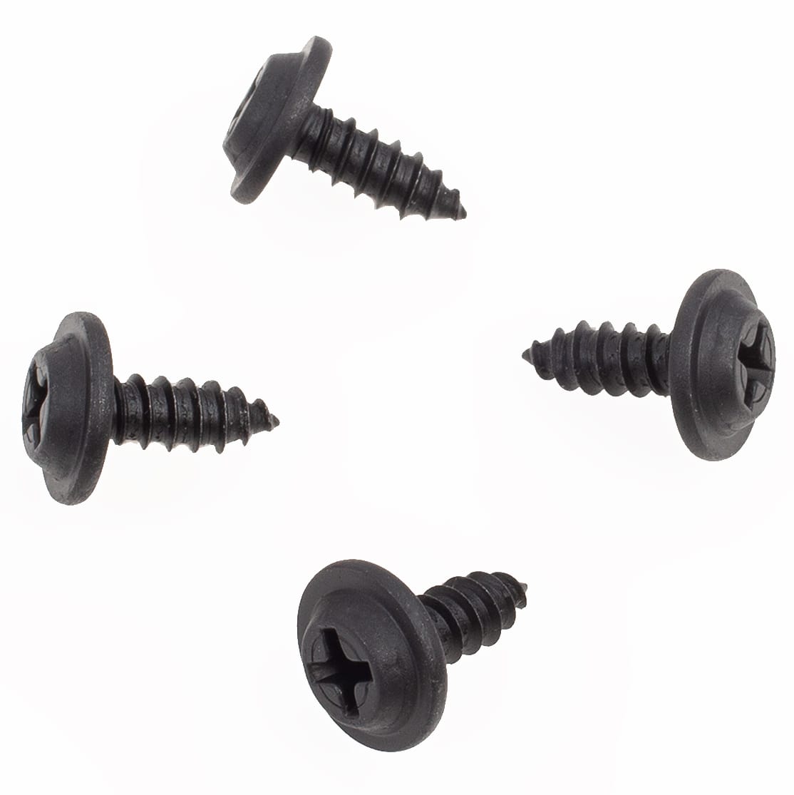 100 PK | Phillips Flat Top Washer Head Tapping Screw #10 X 1/2 in. - Image 4