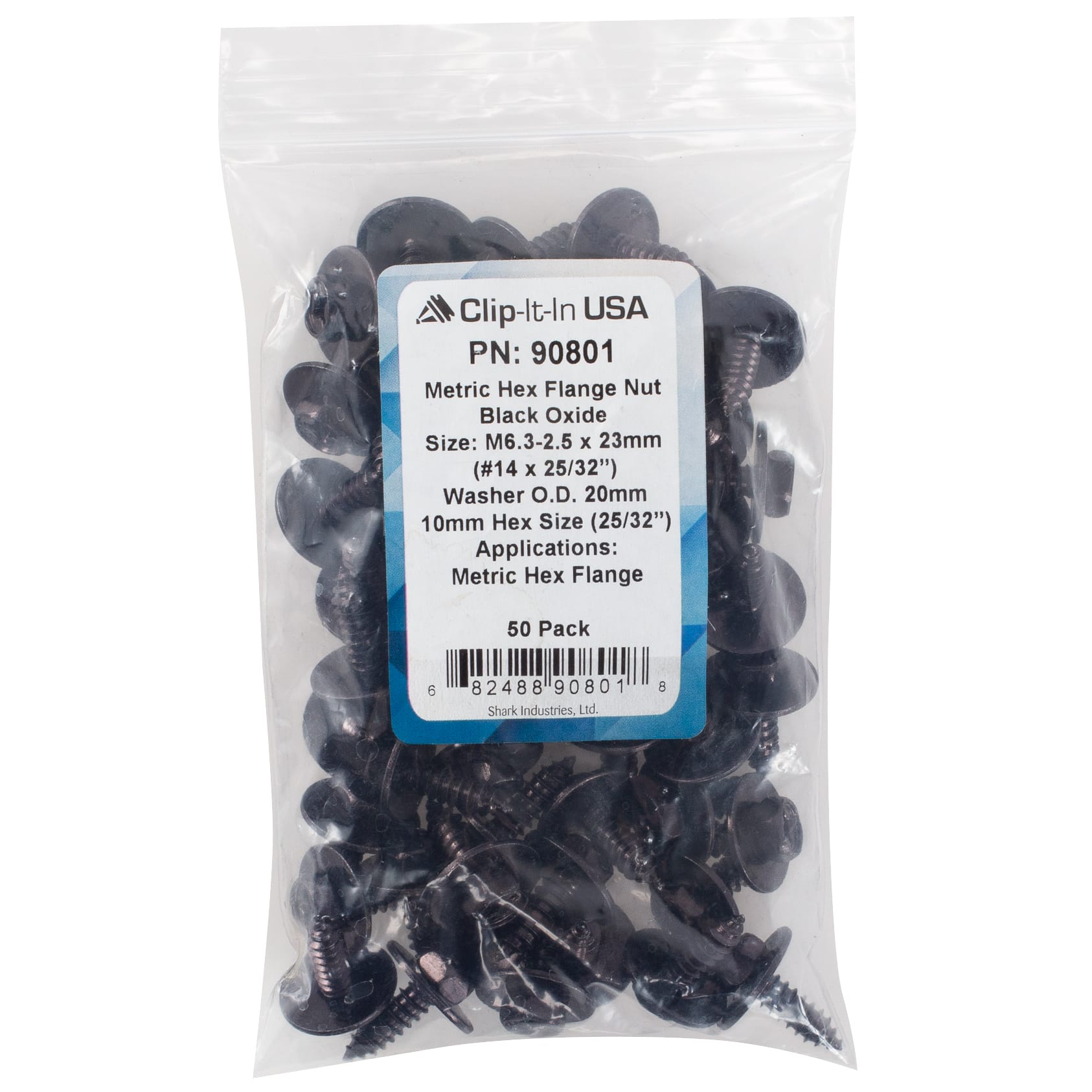 50 PK | M6.3-1.81 X 20 mm Phillips Hex Head Sems Screws 20 mm Washer - Image 6