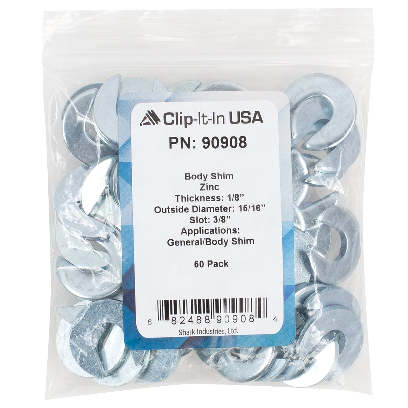 50 PK | Body Shim 1/6 in. Thick - Image 5