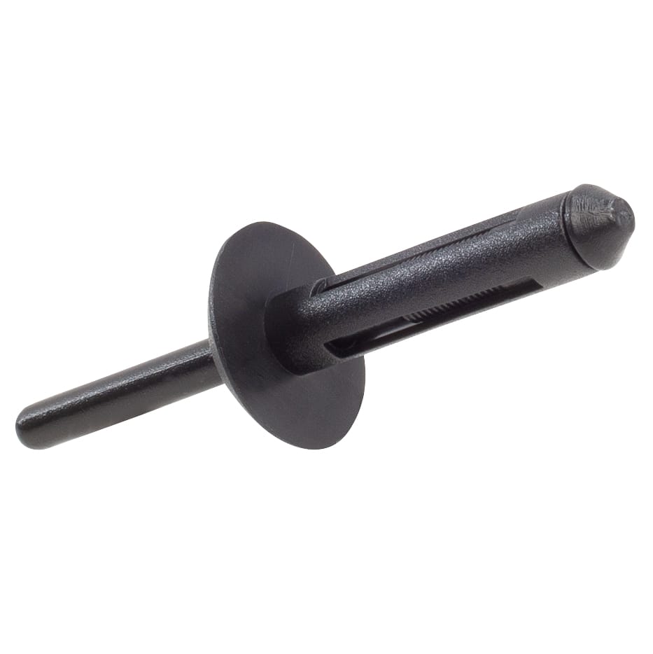 25 PK | Rivet-Nylon Black Type 1- Chry 6500911, Ford N803043-S - Image 2