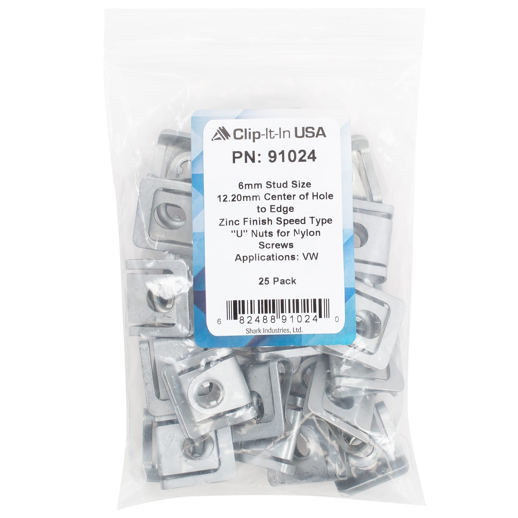 25 PK | Audi & VW Engine Under Cover U-Nut - Image 6