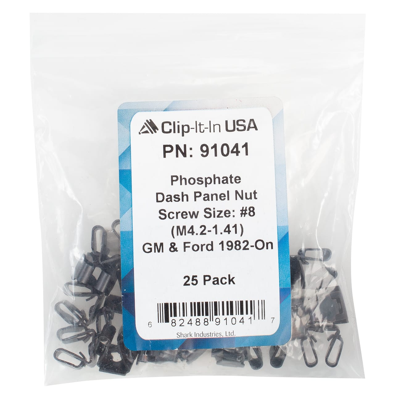25 PK | Dash Panel Nut #8 Screw - Image 5