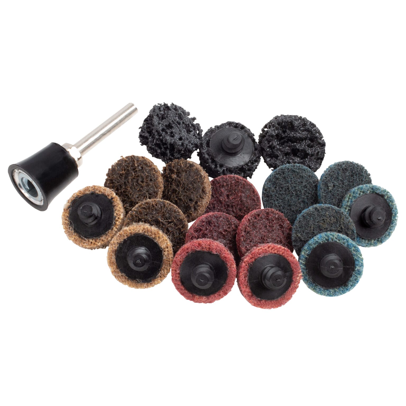 19 PC. Assortment | Mini Star-Brite Surface Prep Discs - 1" Coarse/Medium/Fine with Holder - USA - Image 5