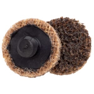 10 PK | Mini Star-Brite Surface Prep Discs - 1" Coarse/Brown - USA