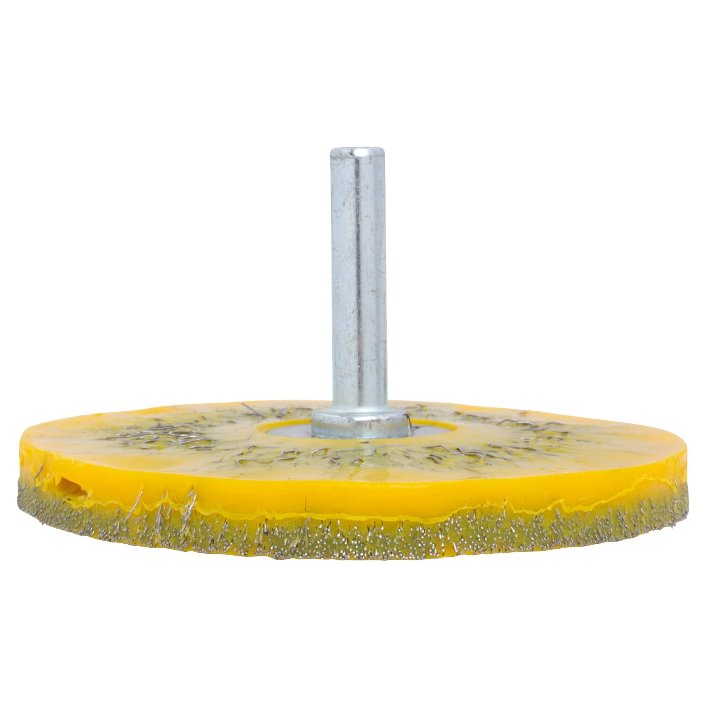 1 PK | Encapsulated Wire Wheel - 3" x 1/4" Mandrel (Round Shank) - Image 5
