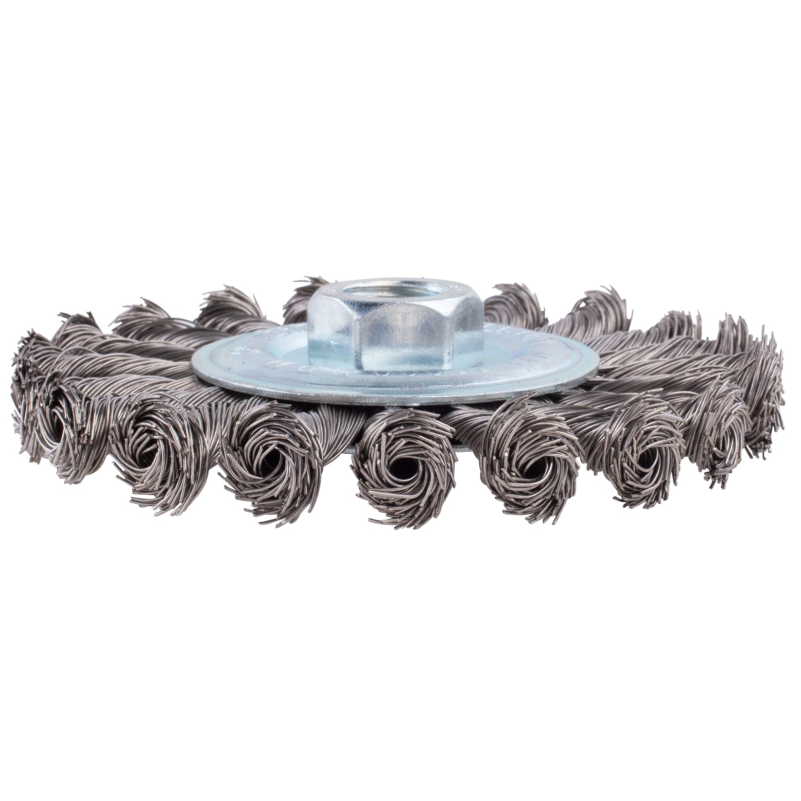 Stringer Bead Twist Wheel - 4.5" x 5/8"-11NC for Stainless Steel. .020 wire. - Image 6