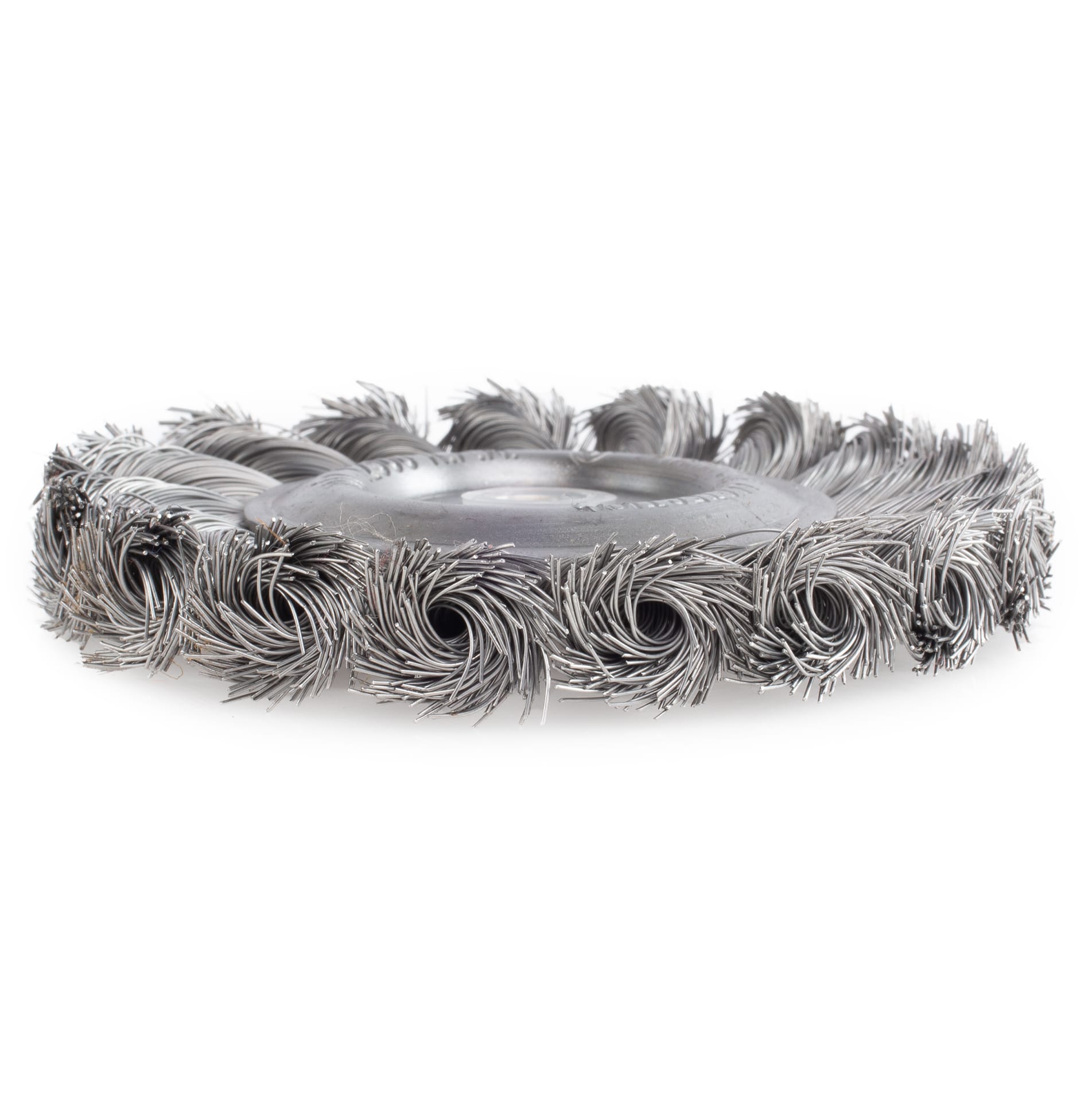 4'' Knotted Wire Wheel Brush - Image 6