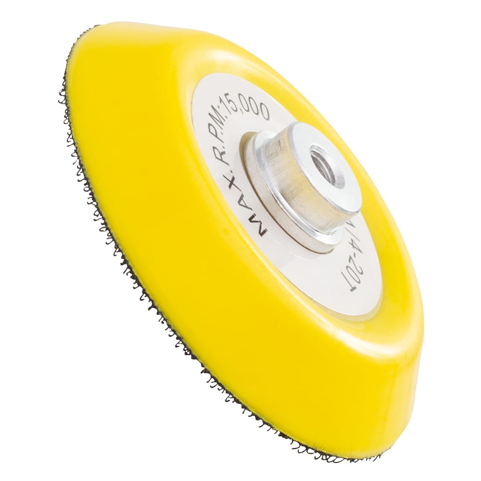 3" Hook-and-Loop Backing Pad - 1/4"-20T - Image 4