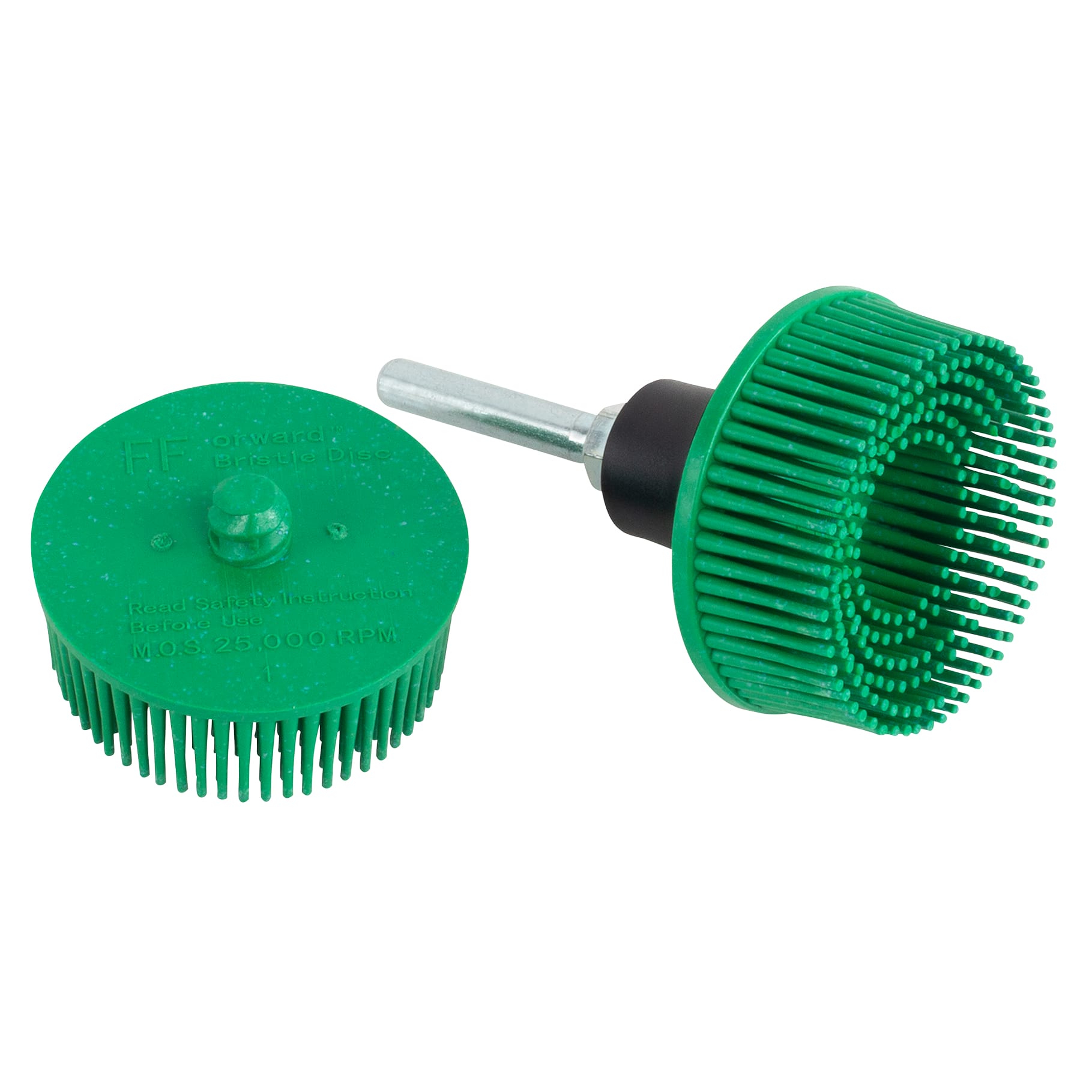 2 in. Abrasive Shark Finger Discs™ Green 50 Grit 2 Pack with 2 in. Shark Finger Discs™ Holder (1) - Image 4