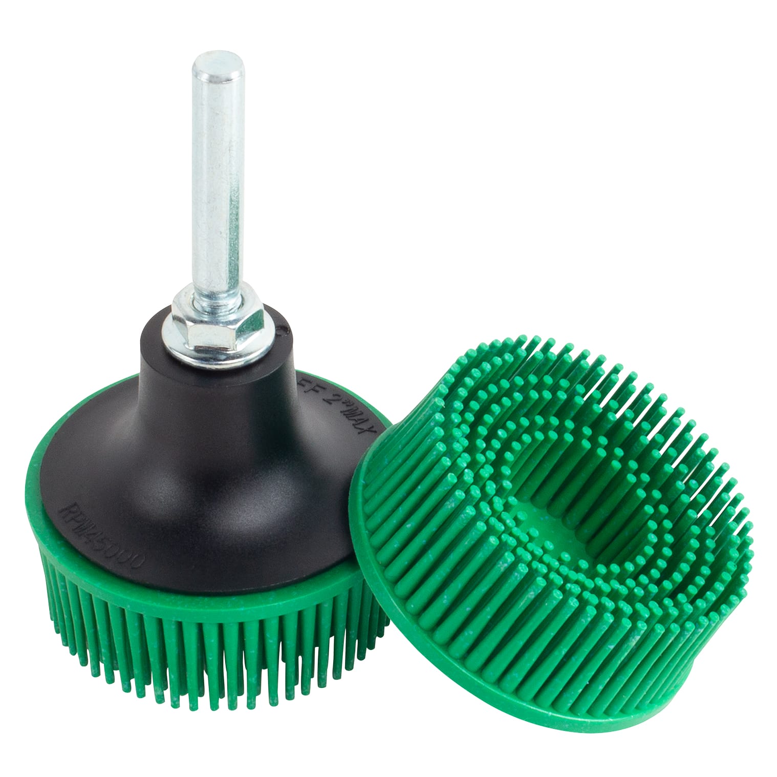 2 in. Abrasive Shark Finger Discs™ Green 50 Grit 2 Pack with 2 in. Shark Finger Discs™ Holder (1) - Image 5