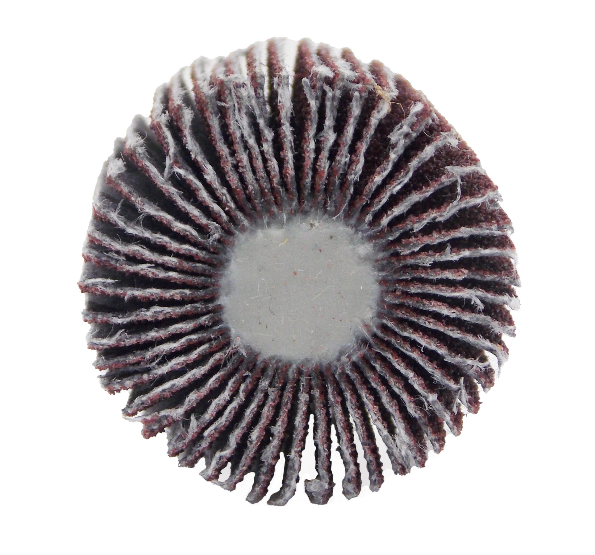 5 PK | Flap Wheel - 1" x 1" x 1/4"-20 Male Thread - 80 Grit - Image 2