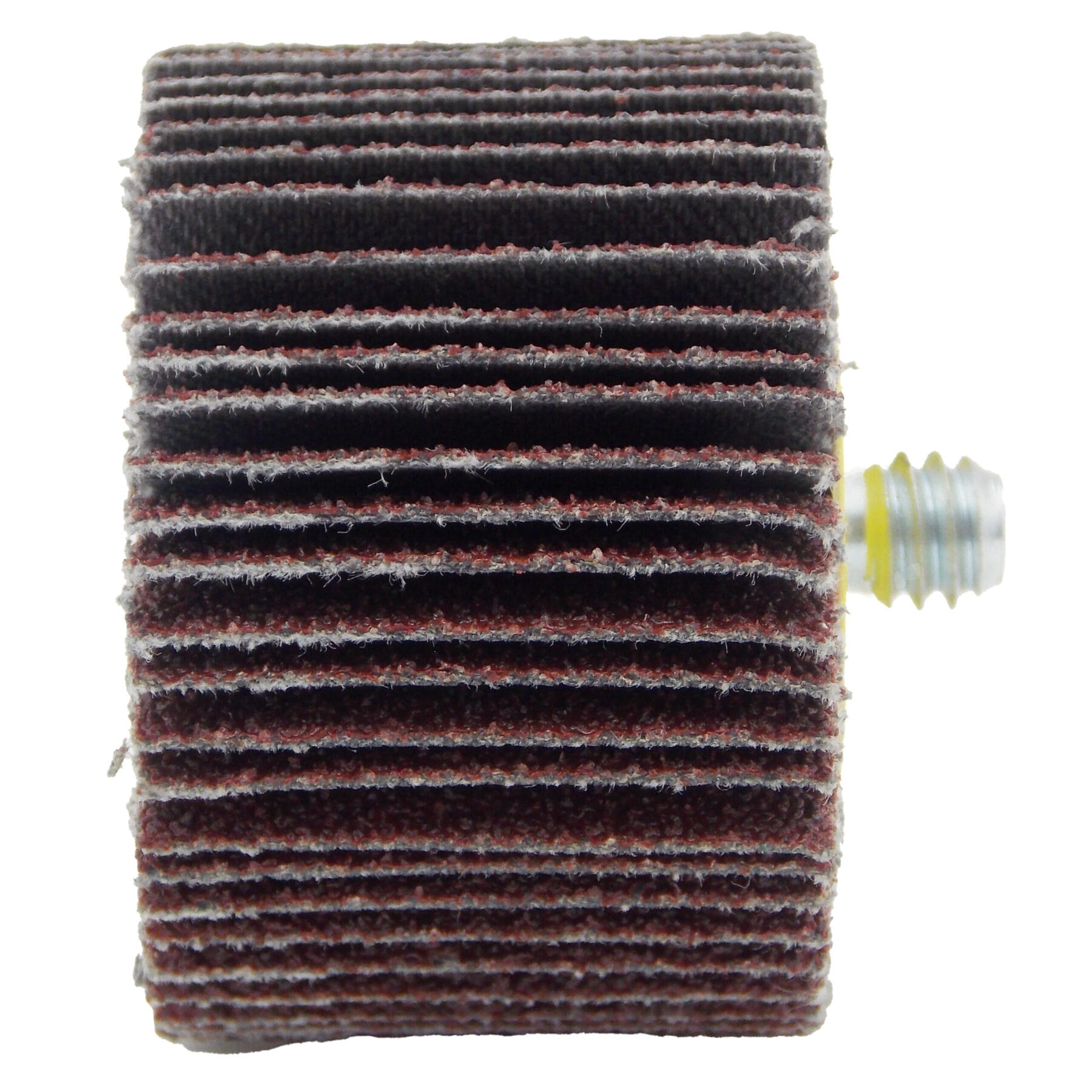 5 PK | Flap Wheel - 1-1/2" x 1" x 1/4"-20 Male Thread - 60 Grit - Image 3