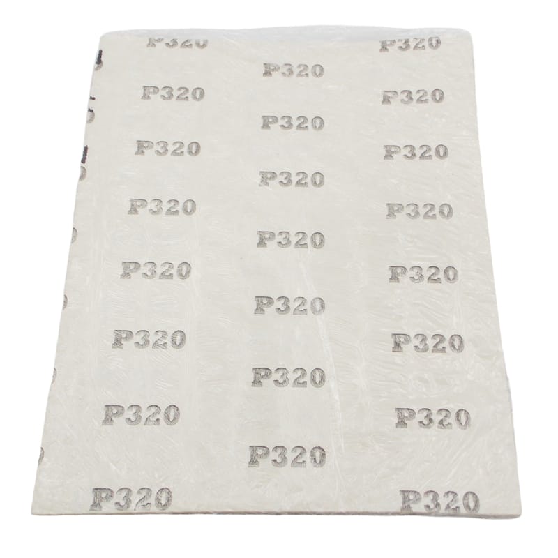 100 PK | Sand Paper - Aluminum Oxide - 9" x 11" - 320 Grit - Image 2