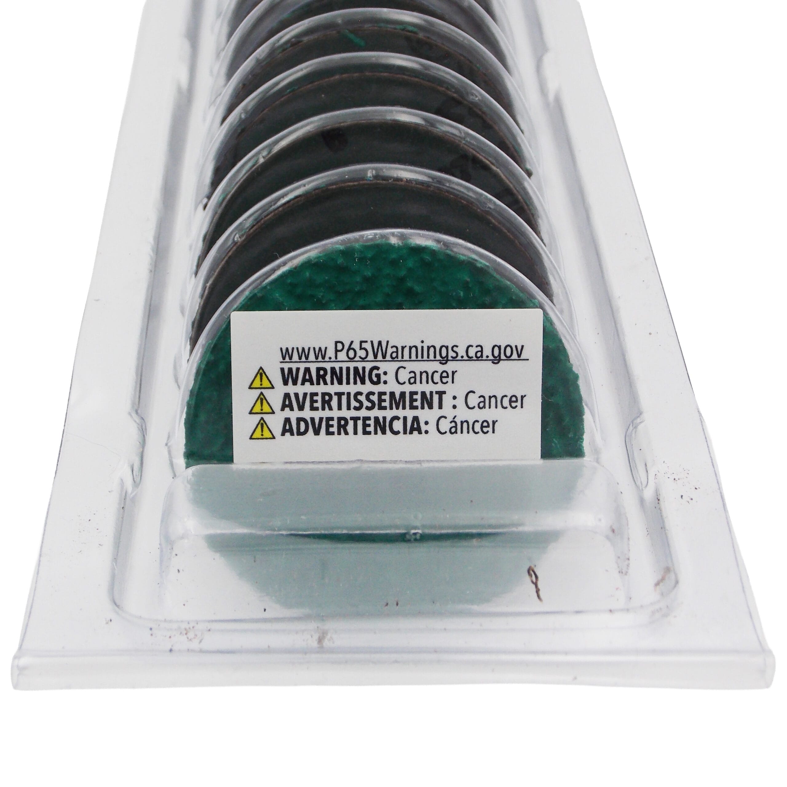10 PK | 2" Mini Grinding Discs - Green Zirconia - 24 Grit - Image 4