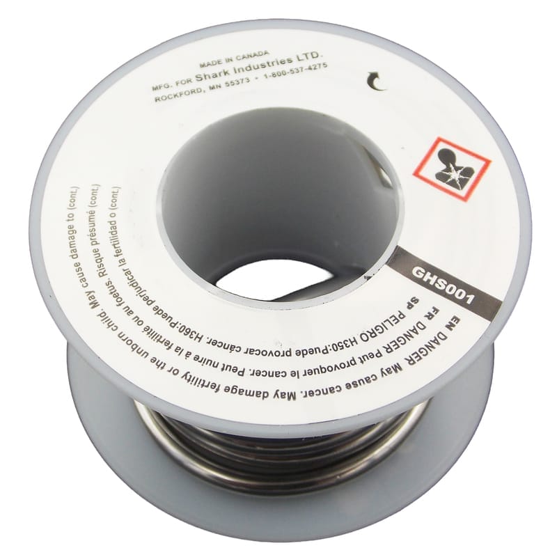 1/8" Diameter Solid Wire Solder 50/50% Tin-Lead (Sn/Pb) 421F 1/4 Lb. - Image 3