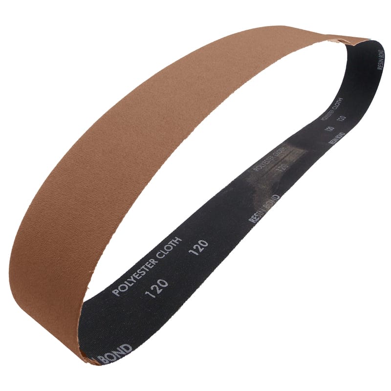 10 PK | Benchstand Sanding Belt 2" x 48" 120 Grit, X Weight - Image 2