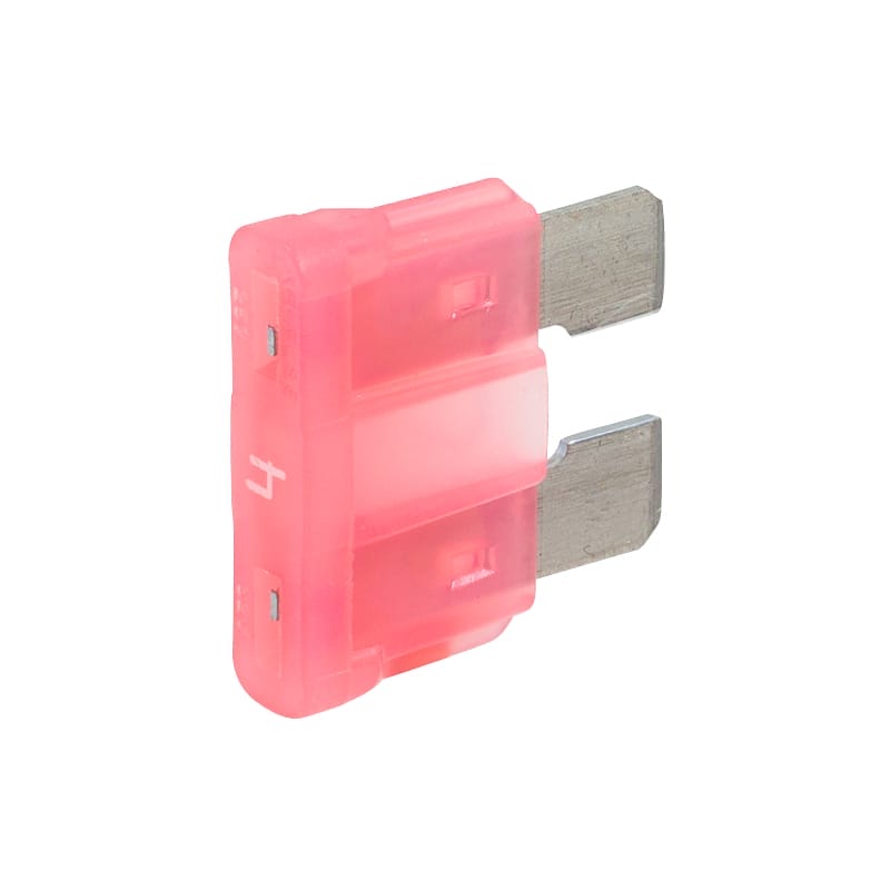 LIMITED STOCK! 100 PK | ATC/ATO 4 Amp Blade Fuse - Pink - Image 2