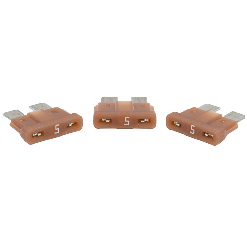 LIMITED STOCK! 100 PK | ATC/ATO 5 Amp Blade Fuse - Tan - Image 4