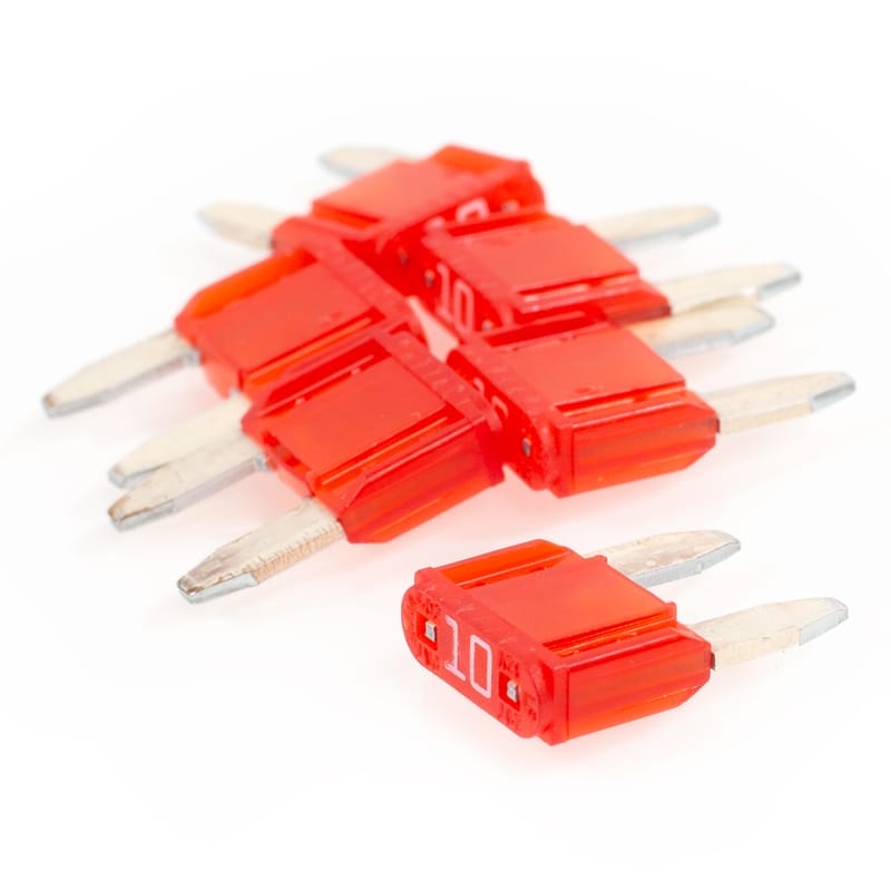 LIMITED STOCK! 100 PK | Mini Fuse 10 Amp - Red - Image 5
