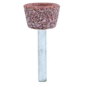 Mounted Point - Salmon Coarse - 1" x 5/8"
